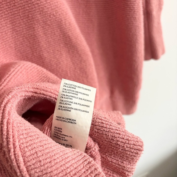 Free People Ottoman Slouchy Cowl Neck Tunic Dusty Rose - Picture 8 of 11